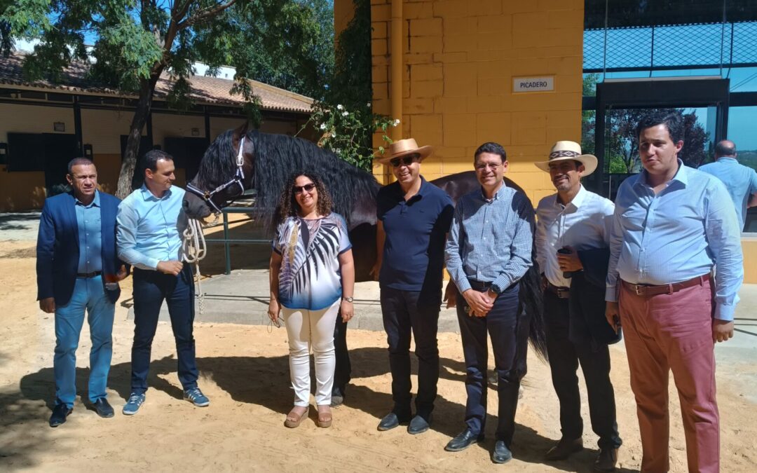 Visita delegacion marruecos yeguada cartuja