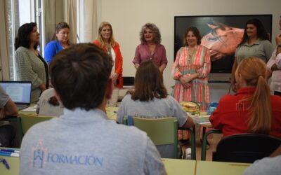 La subdelegada de Gobierno en Cádiz, Doña Blanca Pilar Flores Cueto, inaugura el programa Tándem de formación y empleo para jóvenes de la Yeguada Cartuja de Jerez.