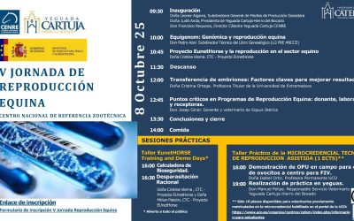 Yeguada Cartuja acoge la V Jornada de Reproducción Equina