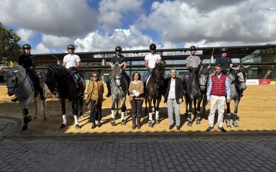 Yeguada Cartuja recibe la visita de la Directora General del Ministerio de Agricultura, Pesca y Alimentación