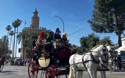 Yeguada Cartuja conquista Sevilla con su Park Drag en la gran cita del enganche